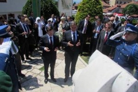 Zvizdić i Davutoglu posjetili grob Alije Izetbegovića