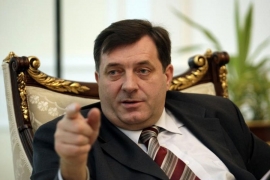 Dodik na krsnoj slavi Izvornog SDS-a