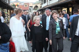 Medlin Olbrajt prošetala Sarajevom