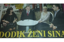 Dodik ženi sina, pjevaju Miroslav i Ceca