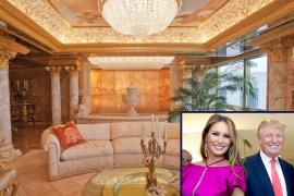 Pogledajte kraljevski apartman Donalda i Melanije Tramp (FOTO)