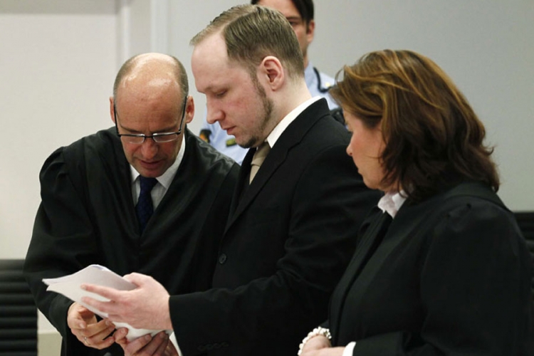Brejvik podnio tužbu zbog kršenja ljudskih prava