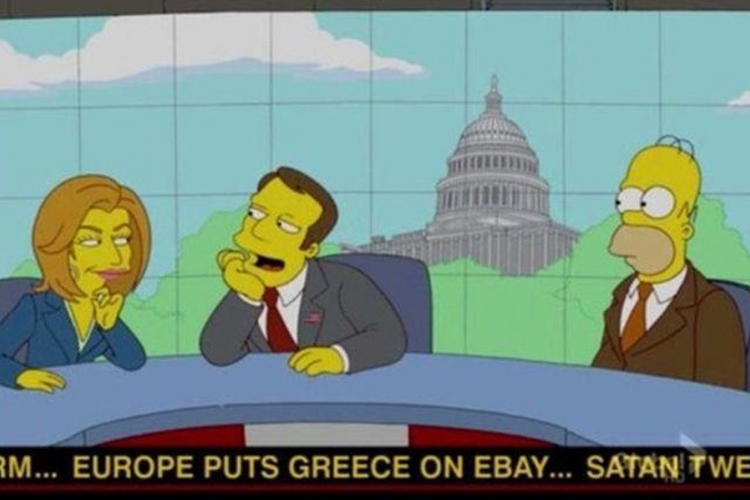Simpsonovi predvidjeli krizu u Grčkoj prije dvije godine