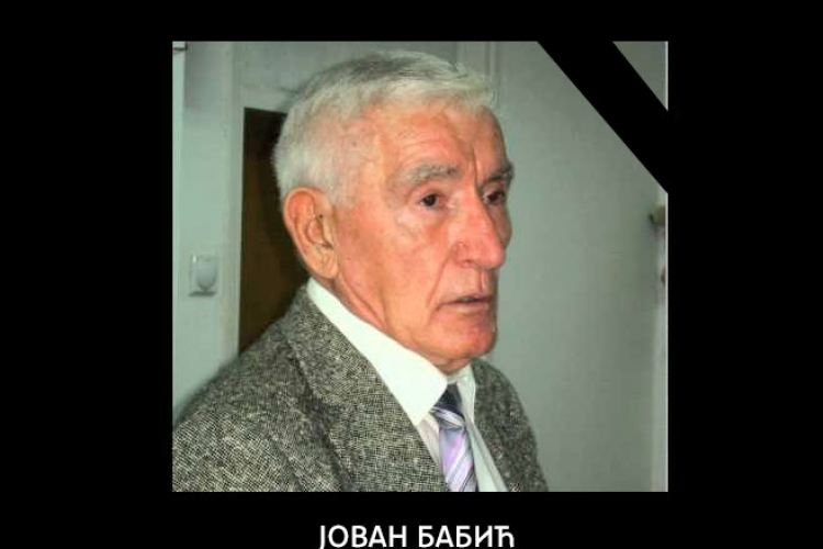 Preminuo Јovan Babić