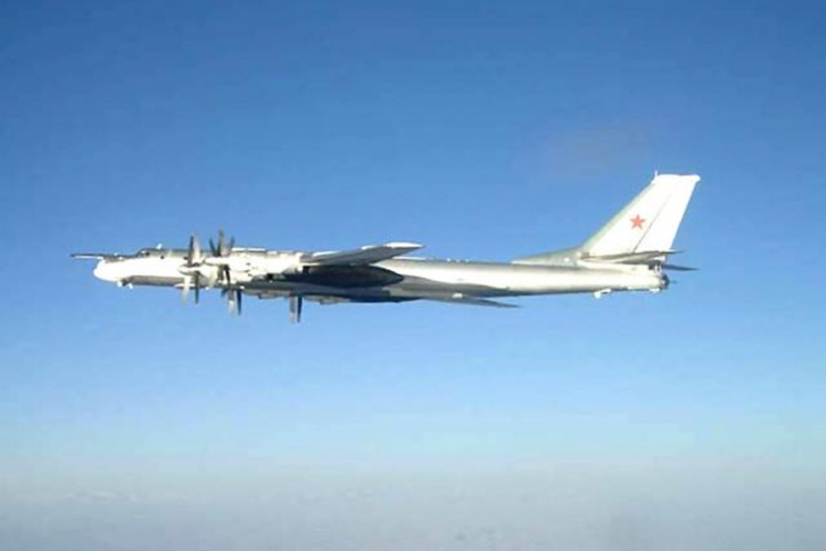 Pao ruski bombarder na istoku zemlje