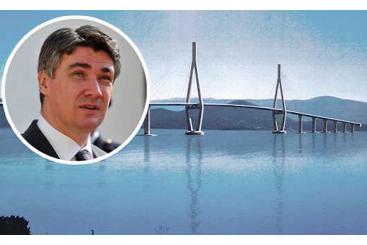 Milanović: Pelješki most će biti upola jeftiniji