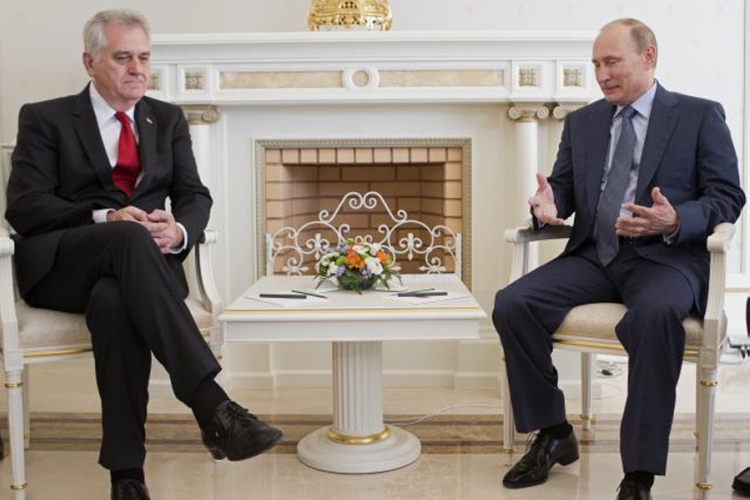 Putin Nikoliću: Veto zbog našeg partnerstva