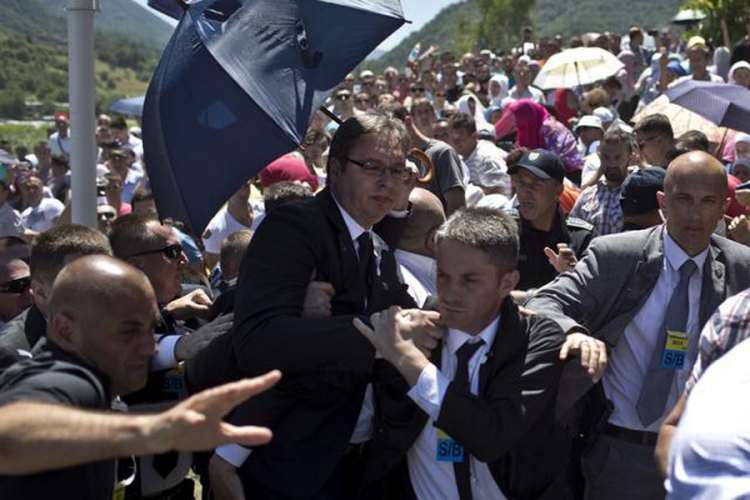 Obezbjeđenje iz Srebrenice se izvinilo Vučiću