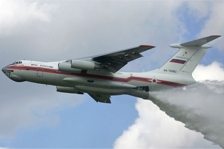 Ruski "vodeni bombarder" gasiće požare u BiH