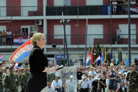 Grabar-Kitarović: Proslava nije usmjerena protiv Srbije