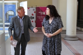 Ivo Komšić posjetio Zemaljski muzej u sklopu kampanje "Ja sam Muzej"