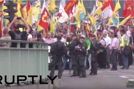 Oko 5.000 Kurda protestovalo u Njemačkoj protiv turskih napada (VIDEO)