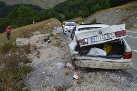 Petoro državljana BiH povrijeđeno u udesu kod Danilovgrada