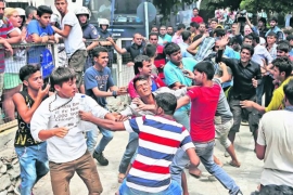 Tuča među migrantima na Lezbosu