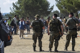 Vanredno stanje na makedonskim granicama zbog migranata (FOTO)