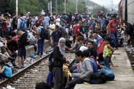 Mesto u vozu - najveća sreća migranata