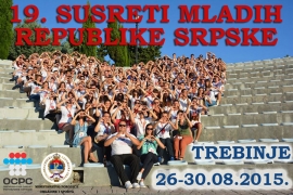 Trebinje: Počinju 19. susreti mladih