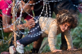 Djevojčica iz bodljikave žice simbol tragične sudbine migranata ...