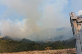 Vatra kod manastira Studenica pod kontrolom