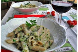 Pasta sa tikvicama i gorgonzolom