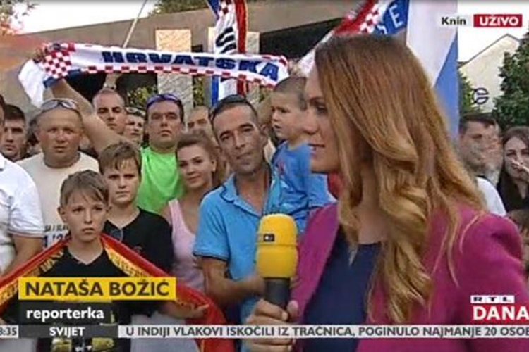 Hrvatska novinarka reagovala na "Za dom spremni" (VIDEO)