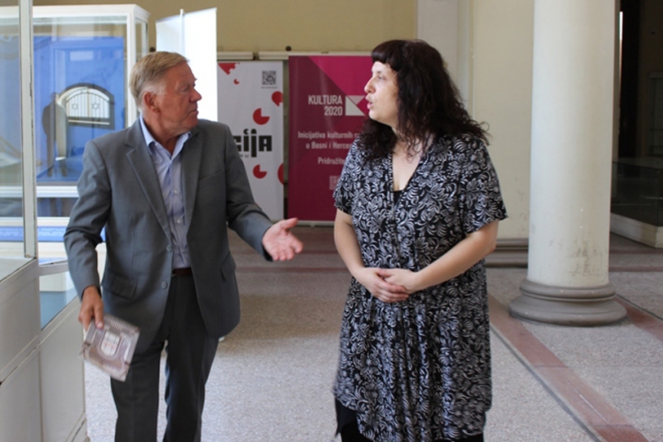 Ivo Komšić posjetio Zemaljski muzej u sklopu kampanje "Ja sam Muzej"