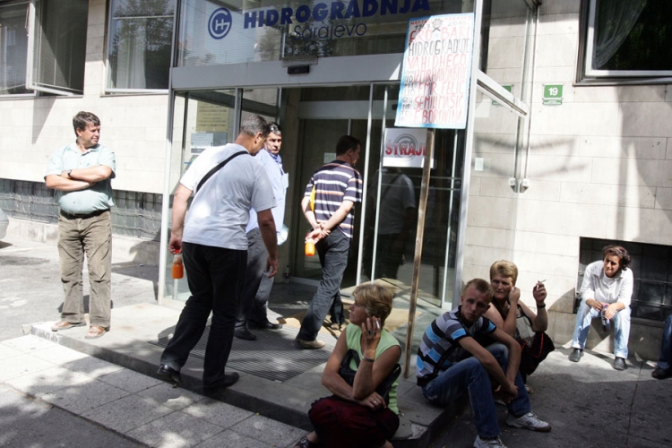 Radnici"Hidrogradnje" očajni, traže smjenu predsjednika sindikata