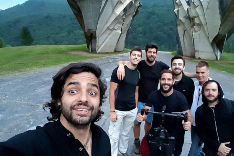 Brazilski bend "Fresno" snima spot na Tjentištu  