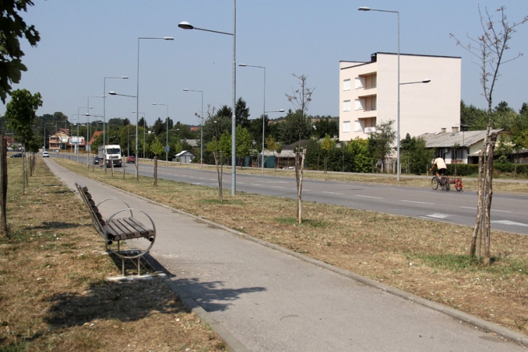 Cijeli bulevar bez korpi za otpatke
