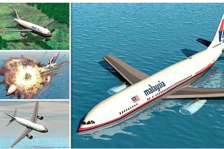 Avion MH370 sletio na vodu i potonuo?