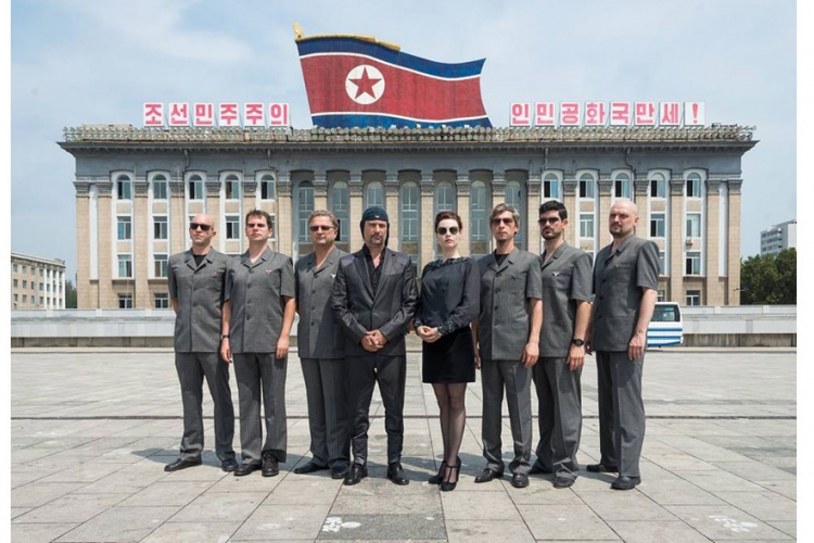 Laibach skockan za Sjevernu Koreju