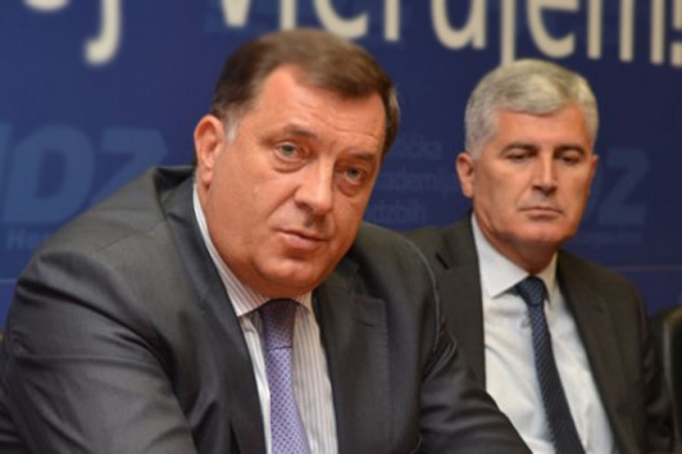 Dodik i Čović danas o aktuelnim temama u Mostaru