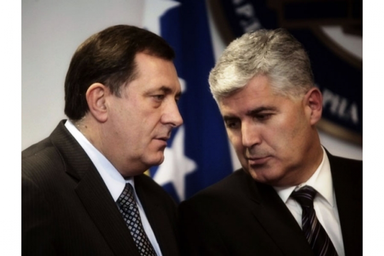 Počeo sastanak Dodik - Čović u Mostaru