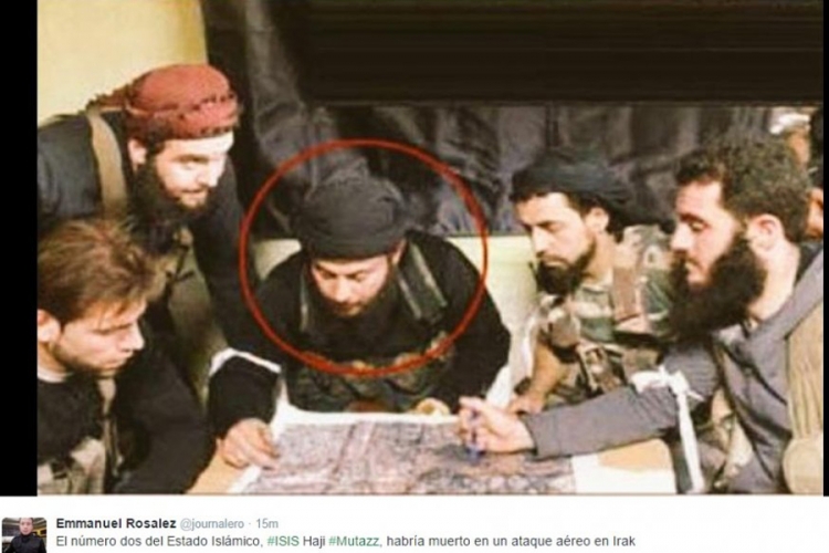 CNN: Ubijen Hadži Mutaz,drugi čovjek Islamske države