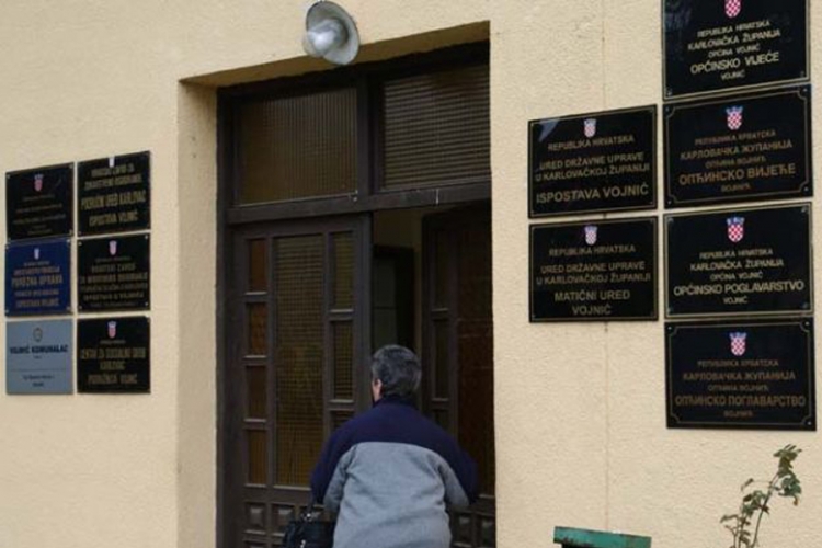 Postavljene table na ćirilici u opštinama Vojnić i Vrbovsko 