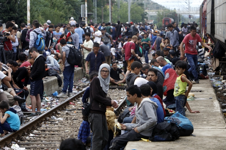 Mesto u vozu - najveća sreća migranata