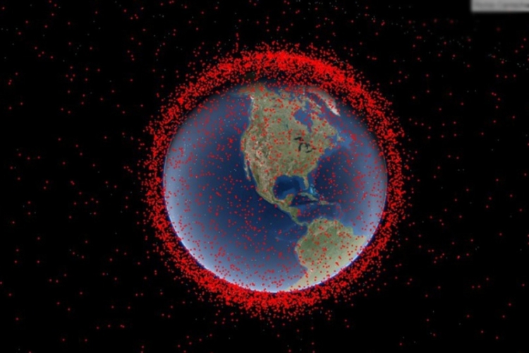 Fantastična svemirska karta pokazuje sve satelite u orbiti (FOTO)