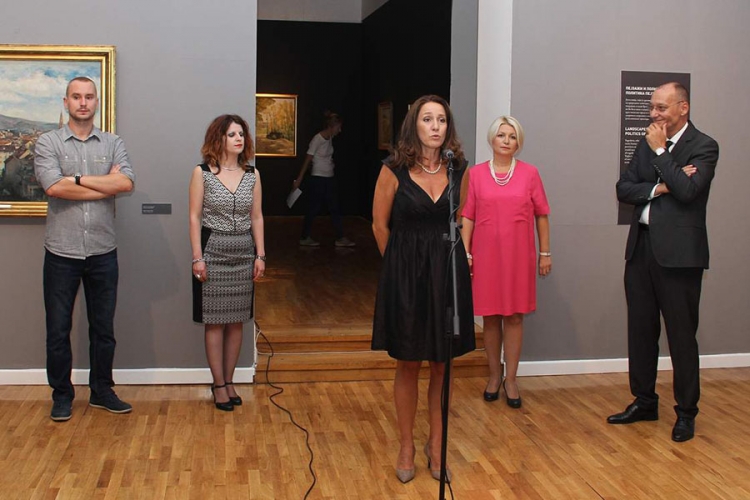 Izložba "Pejzaži iz zbirke Josipa Broza Tita" predstavljena Banjalučanima (FOTO)
