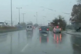 Mjestimično vlažni kolovozi