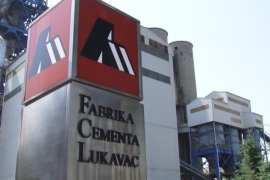 Pad dobiti Fabrike cementa Lukavac
