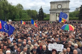 Moldavija: Demonstranti traže istragu o nestalim 1,5 milijardu dolara