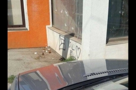 Grafiti podrške islamskoj državi ispisani u Odžaku