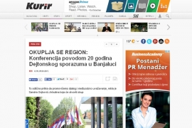 Kurir o Konferenciji: Okuplja se region