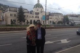 Isidora Bjelica na ulicama rodnog Sarajeva (FOTO)