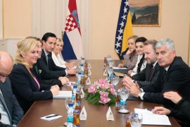 Članovi Predsjedništva susreli se s Grabar-Kitarović