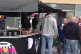 Slovenci uz narodnjake "tuguju" poslije poraza (VIDEO)
