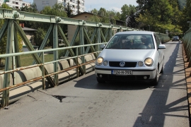 Širi se rupa na Zelenom mostu u Banjaluci
