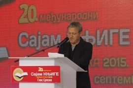Dragan Velikić otvorio jubilarni Sajam knjige u Banjaluci (FOTO)