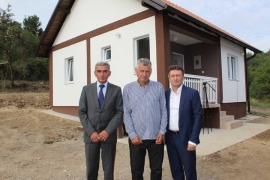 Humani Ugljevičani: Radnici sagradili kuću kolegi