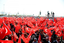 Antiteroristički miting u Istanbulu: Stotine hiljada građana na trgu